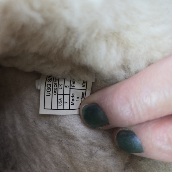 Ugg Scuffette II Suede Shearling Scuffs Slippers - Picture 3 of 9